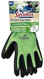 Spontex Smart Garden Gartenhandschuhe, Touchscreen kompatibel, aus recycelten PET-Flaschen, mit...
