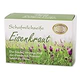 Schafmilchseife Eisenkraut Florex Eckig Verpackt 100g Naturseife Seife Geschenk Schafmilch...