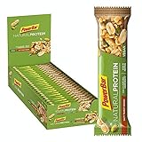 PowerBar Natural Protein Salty Peanut Crunch 24x40g - Veganer Protein Riegel + Natürliche Zutaten