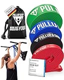 Fitnessbänder Widerstandsbänder von Pullup & Dip mit Tasche und gratis Übungsanleitung -...