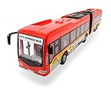 DICKIE 20 374 8001 AMU Toys City Express Bus, Gelenkbus, Spielzeugbus, Spielzeugauto, Türen zum...