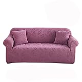 Wilbb Magische Sofaabdeckungen, Hohe Stretch-Couchabdeckungen Jacquard-Sofa-Schlüpferabdeckungen...