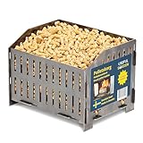 USEFUL SWEDEN Pelletbrennkorb – Verbrennen von Holzpellets im Holzofen oder im offenen Kamin,...