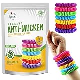 Mückit Mückenschutz Armband – Effektive Mückenabwehr Outdoor für Kinder & Erwachsene 18 Stück...