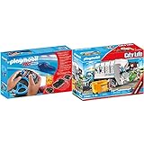 PLAYMOBIL 6914 Remote Control Set 2.4GHz, 1 x 9V Battery and 4 x 1.5V Cell Batteries Needed, Toy for...