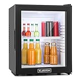 Klarstein MKS-13 Mini Kühlschrank Minibar Getränkekühlschrank mit Regaleinschub (36 Liter, leise,...