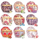 Duftkerze Geschenkset, Duftkerzen Geschenke Set für Frauen, 9 Stück Natürliches Sojawachs Deko...