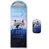 HOSIMA Schlafsäcke, Mumienschlafsack für kaltes Wetter, für Erwachsene, Mädchen, Jungen,...