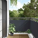 Homgoday Balkon-Sichtschutz Balkonverkleidung Sichtschutzzaun Zaunblende Balkonabdeckung...