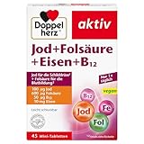 Doppelherz Jod + Folsäure + Eisen + B12 - Mit Folsäure als Beitrag für die normale Blutbildung...