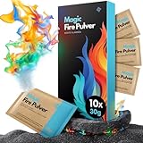 molinoRC Magic Flames - 300g Buntes Feuer Pulver für magischen Flammenzauber in Feuerschale,...
