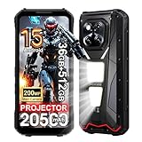DOOGEE V MAX Play 5G Projektor Outdoor Smartphone ohne Vertrag, 36GB+512GB(2TB) 20500mAh(45W)...