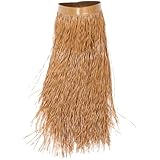 Angoily Künstliches Strohdach Imitat 47X50cm Wetterfestes Reetdach für Gartendekoration...