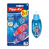 Tipp-Ex Korrekturroller Micro Tape Twist mit Schutzkappe, in 3 Farben (nicht wählbar), 8m x 5 mm,...