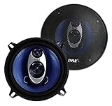 Pyle Auto Lautsprecher 13cm – 3-Wege Lautsprecher, Car Speaker Set 200W, Soundsystem Komplettset...