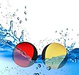2 Stück Wasserball Wasser Flummi Springender Ball auf Wasser Für Jugendliche und Erwachsene...