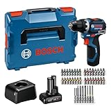 Bosch Professional 12V System Akku-Bohrschrauber GSR 12V-32 (Advanced KickBack Control,...