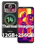 Ulefone Armor 25T Outdoor Smartphone mit Wärmebildkamera, 12GB+256GB/2TB Android 14 Handy,...