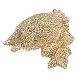 Gatuida Messing Schrankgriff Igel Design Polierter Messing Zuggriff für Kindermöbel Kommode...