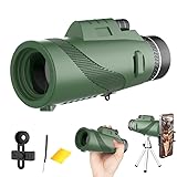 Monocular Telescope HD 80X100 HD Fernrohr Monocular Telescope Handy Fernglas objektiv FMC BAK4...