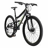 BIKESTAR Fully Mountainbike Shimano 21 Gang Schaltung, Scheibenbremse 26 Zoll Reifen | 15 Zoll...
