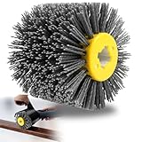 Mumjooyi Nylonbürs Schleifbürsten 80 Körnung Polierbürste zum Holzverarbeitung 120x100mm Grit...