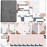 BIROYAL Geld Sparen Challenge Buch mit 6 Sparchallenge - A6 Budget Planner Deutsch - Spar Challenge...