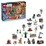LEGO Star Wars Adventskalender 2025 - Weihnachten Spielzeug mit 24 Überraschungen - 2 Minifiguren &...