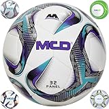 MCD SPORTS Fußballball, Größe 5, leichter Fußball für Jungen, Mädchen und Kinder,...