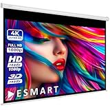 ESMART Economy EXR Rollo-Leinwand 257 cm Bild 240 x 135 cm (108') | Format 16:9 | Heimkino Beamer...