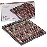 Yellow Mountain Imports Großes Chinesisches Schach (Xiangqi) Magnetisches Reiseset (37 cm) mit...