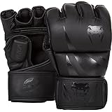 Venum Erwachsene Mma Handschuhe Challenger 2.0, Schwarz/Matt, M, 2051-114