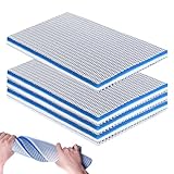 PTHDEW 4 Stück 8D Filterwatte Aquarium, 20x30cm Filtermatte Filtermaterial Biochemischer Watte...