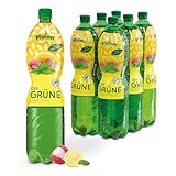 Pfanner Der Grüne – 6 x 1,5 l PET Flasche - Eistee Lemon Lychee aus direkt aufgebrühtem Grüntee...
