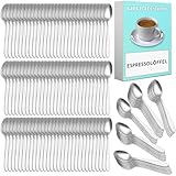 Espressolöffel klein Edelstahl 12 cm – langlebig & spülmaschinenfest – ideal für Espresso &...