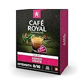 Café Royal Lungo Forte 36 Kapseln für Nespresso Kaffee Maschine - 8/10 Intensität -...