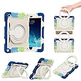 OWSIHNZBF Kids Case for iPad mini 4/Mini 5 (2015/2019), 360 ° Rotatable Griff Hülle...