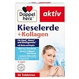 Doppelherz Kieselerde + Kollagen - Biotin als Beitrag für den Erhalt normaler Haut und Haare - 30...