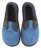 Beck Unisex Kinder Bobby Hausschuhe, Blau, 35 EU