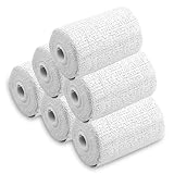 DAWRIS Gipsbinden 6er, 7,5 x 270 cm Gipsbinden Babybauch Schwanger Geschenk Gips Binden Abdruck...