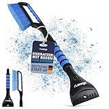 LICARGO Eiskratzer Auto mit Besen XXL [67cm] [Steck-System] | Lackschonende Borsten & Große Kante |...