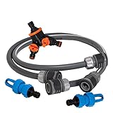 Wasserbetten Dual Schlauchset mit Y-Hahn