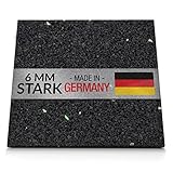 100 Stück 6 mm 90 x 90 mm Terrassenpad, Terrassenpads aus Gummi – Unterlagepads für die...