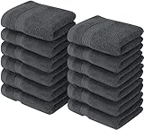 Utopia Towels - 12er Pack Seiftücher mit Aufhängeschlaufen 30x30 cm, aus 100% Baumwolle weiche und...