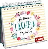 Ein kleines Lächeln für jeden Tag: Mini-Aufsteller mit positiven Gedanken für jeden Tag | Ideal...