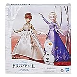Disney Die Eiskönigin Elsa, Anna und Olaf Set mit Kleidern und Schuhen, Spielzeug zu Disneys Die...