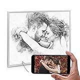 codiarts. Dein Foto oder Selfie Portrait im Stil einer Bleistiftzeichnung (digital Artwork), als...