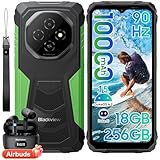 Blackview Fort 1 (18+256) Outdoor Handy Ohne Vertrag 10000mAh, Android 15 Outdoor Smartphone, 6.56'...