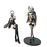 Anime Actionfigur Yorha 2B (NieR:Automata) - Kimono-Ver. PVC-Statue Modell Nr. 2 Typ B, Ideal als...
