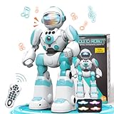 VATOS Ferngesteuertes Roboter Spielzeug für Kinder, RC-Roboter mit Sprachwechsler und Rekorder,...